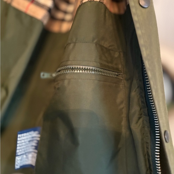 Burberry Waxed Long Barn Jacket L/XL - Picture 5 of 15